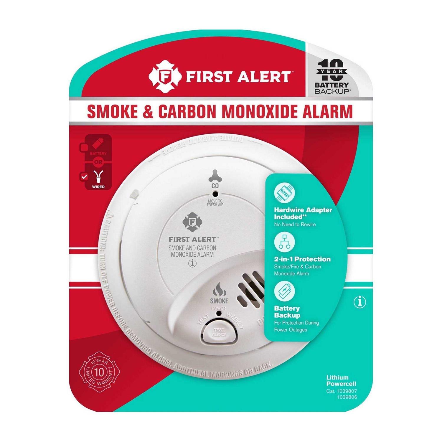 First Alert Smoke & Carbon Monoxide Alarm