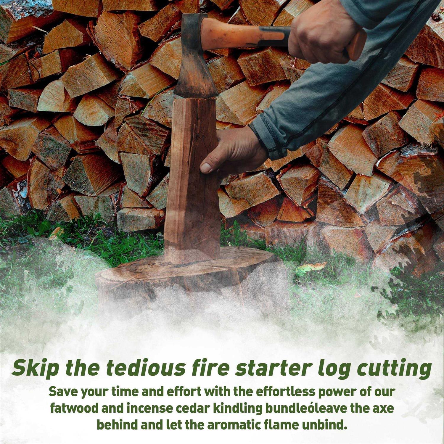 Double Tree Forest Products Fatwood-Kindling Bundle