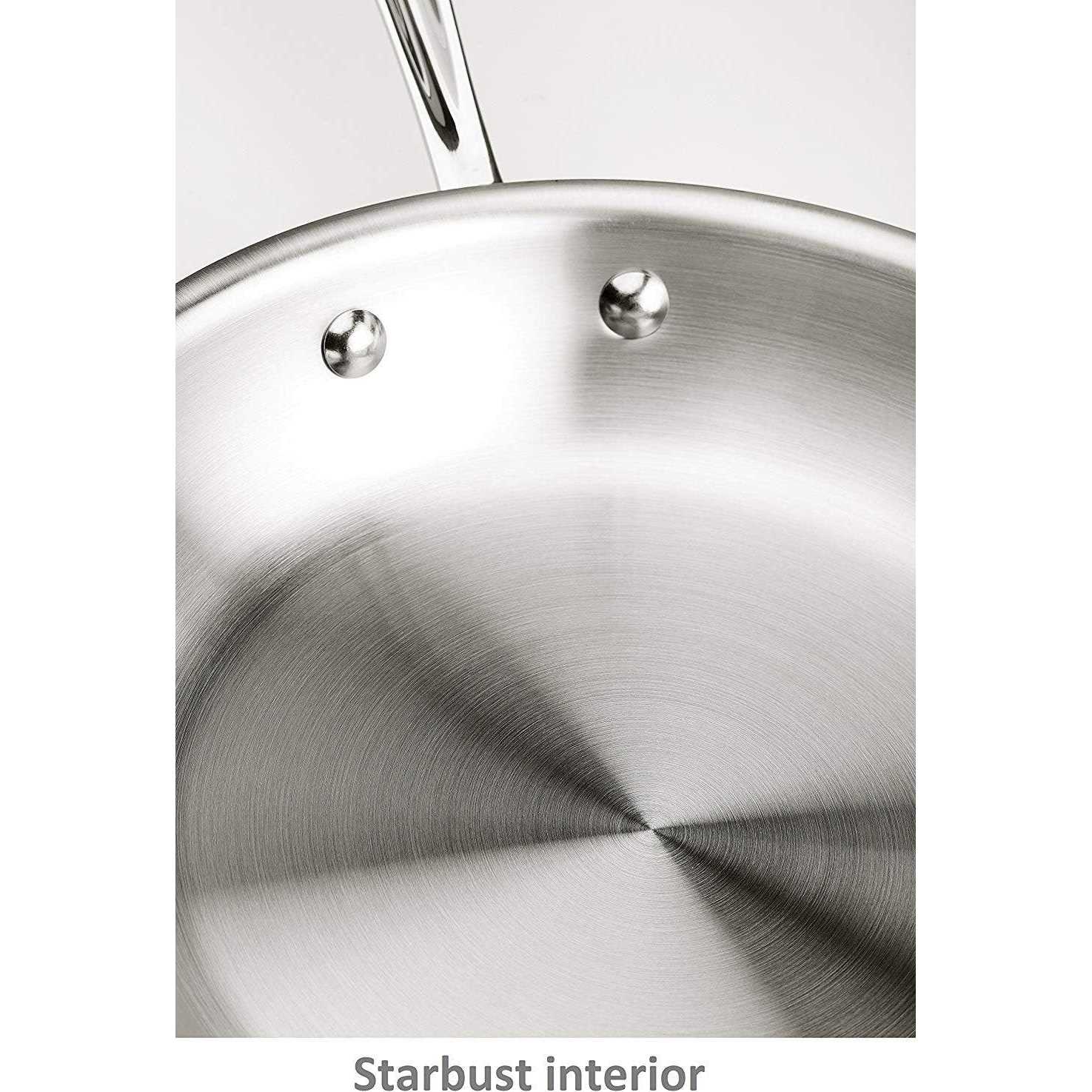 All-Clad Tri-Ply Stainless Steel 7 Piece Cookware Set