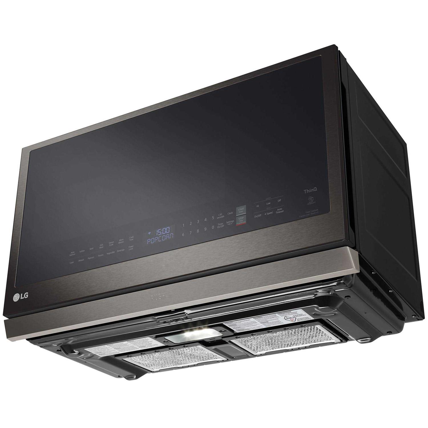 LG 2.1 Cu. Ft. Smart Over-the-Range Microwave with ExtendaVent 2.0 & Easyclean MVEL2137D