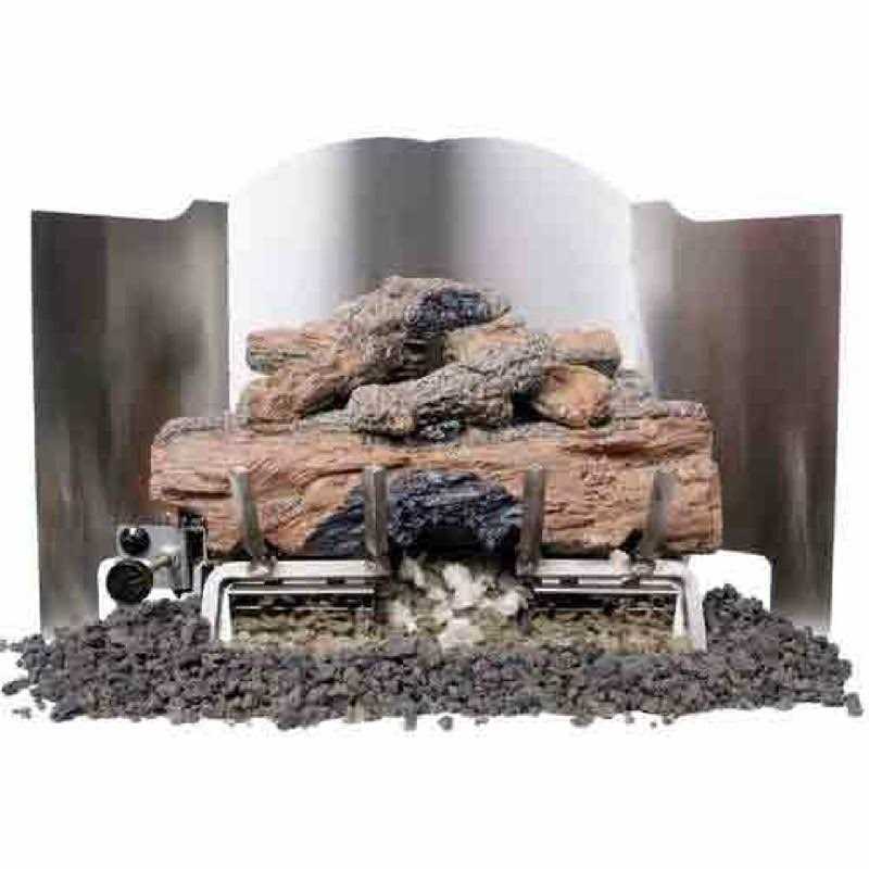 Real Fyre Contemporary Three Panel Fyreback FBC