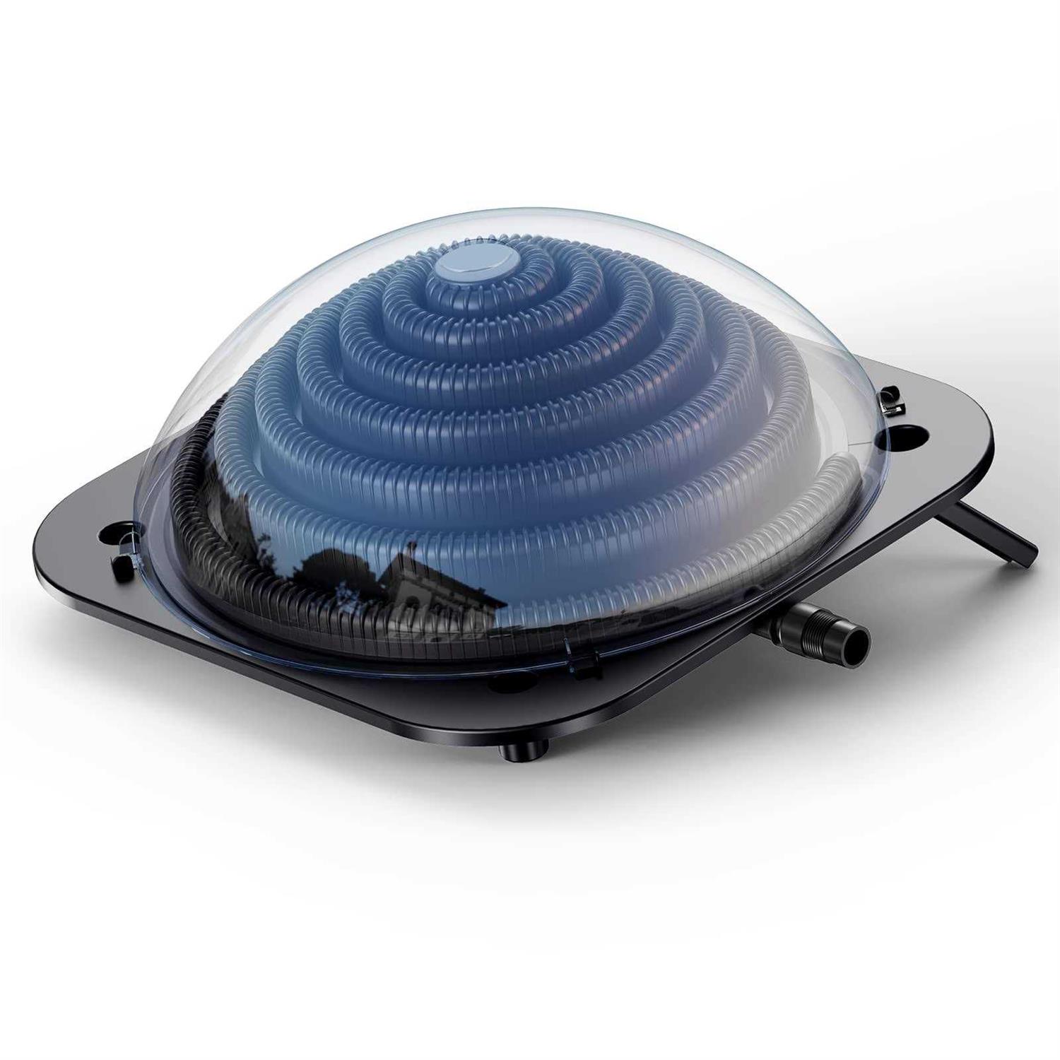 YiViKPE Solar Pool Heater for Above Ground Pool Inground Pool Warmer Equipment w/Leakproof Hose