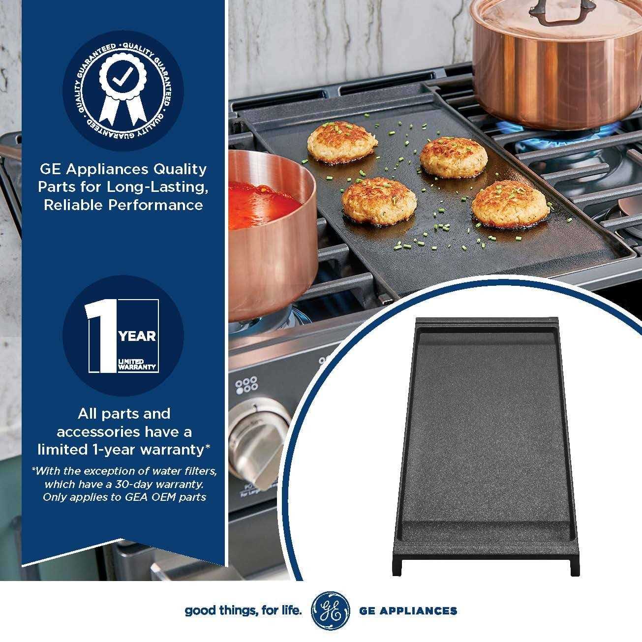 Wb31x24738 GE Appliance Griddle