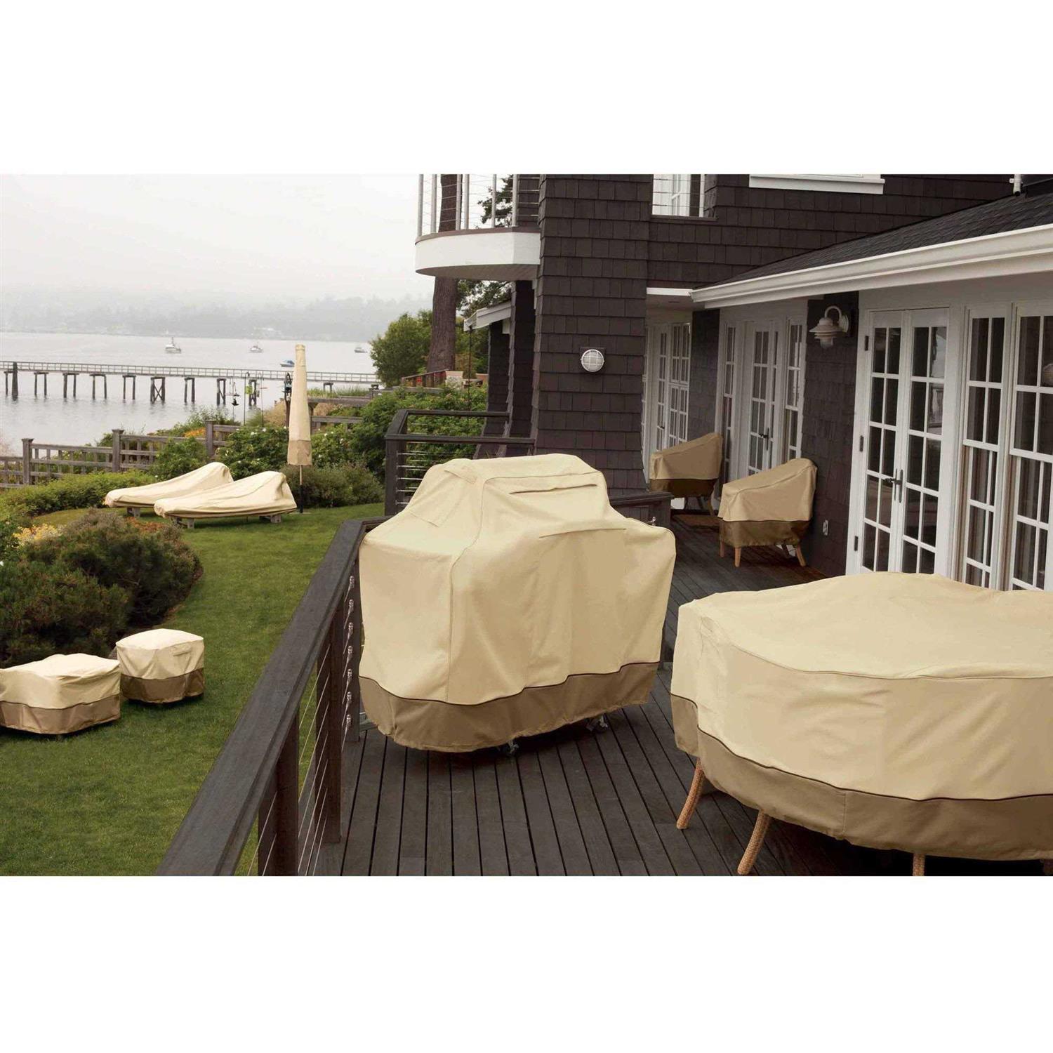 Classic Accessories Veranda Fire Pit Cover Round