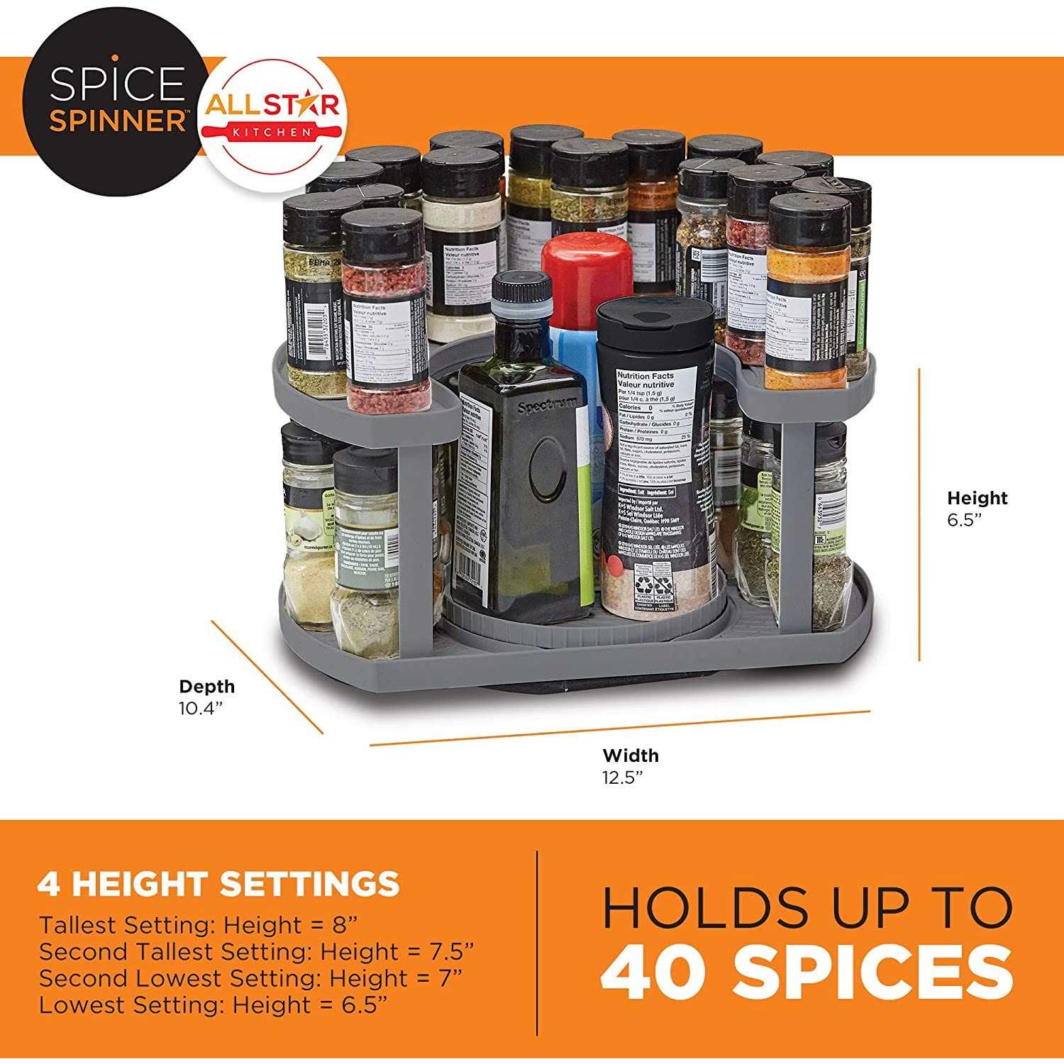 Spice Spinner Spice Organizer