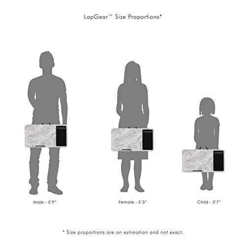 Lapgear Home Office Lap Desk with Mouse Pad and Phone Holder