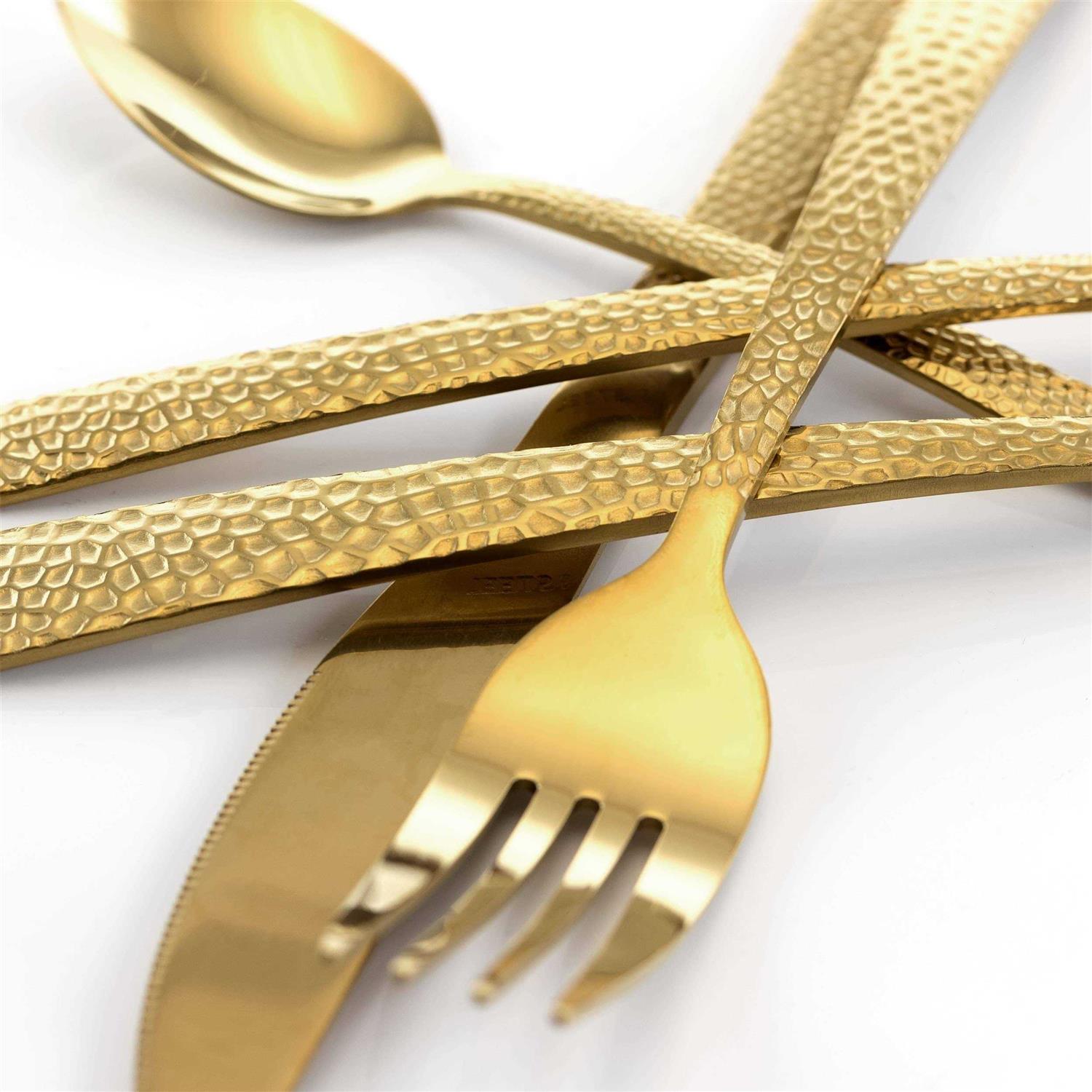 Megachef Baily 20-Piece Stainless-Steel Flatware Set