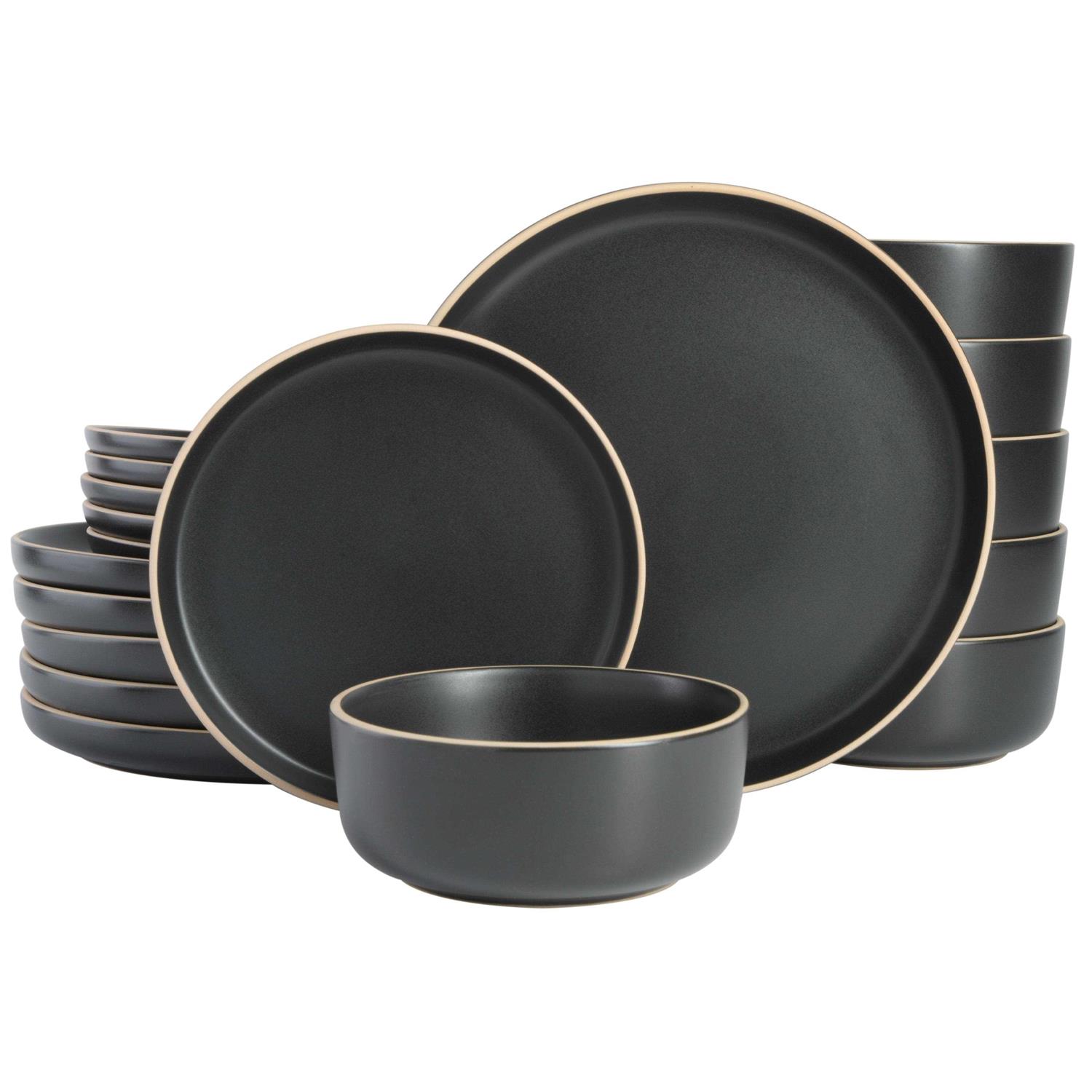 Gibson Home Zuma 18 Piece Dinnerware Set
