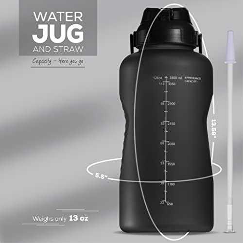 You Got This Living Motivational Water Bottle With Time Marker Gallon Water Bottle With Straw