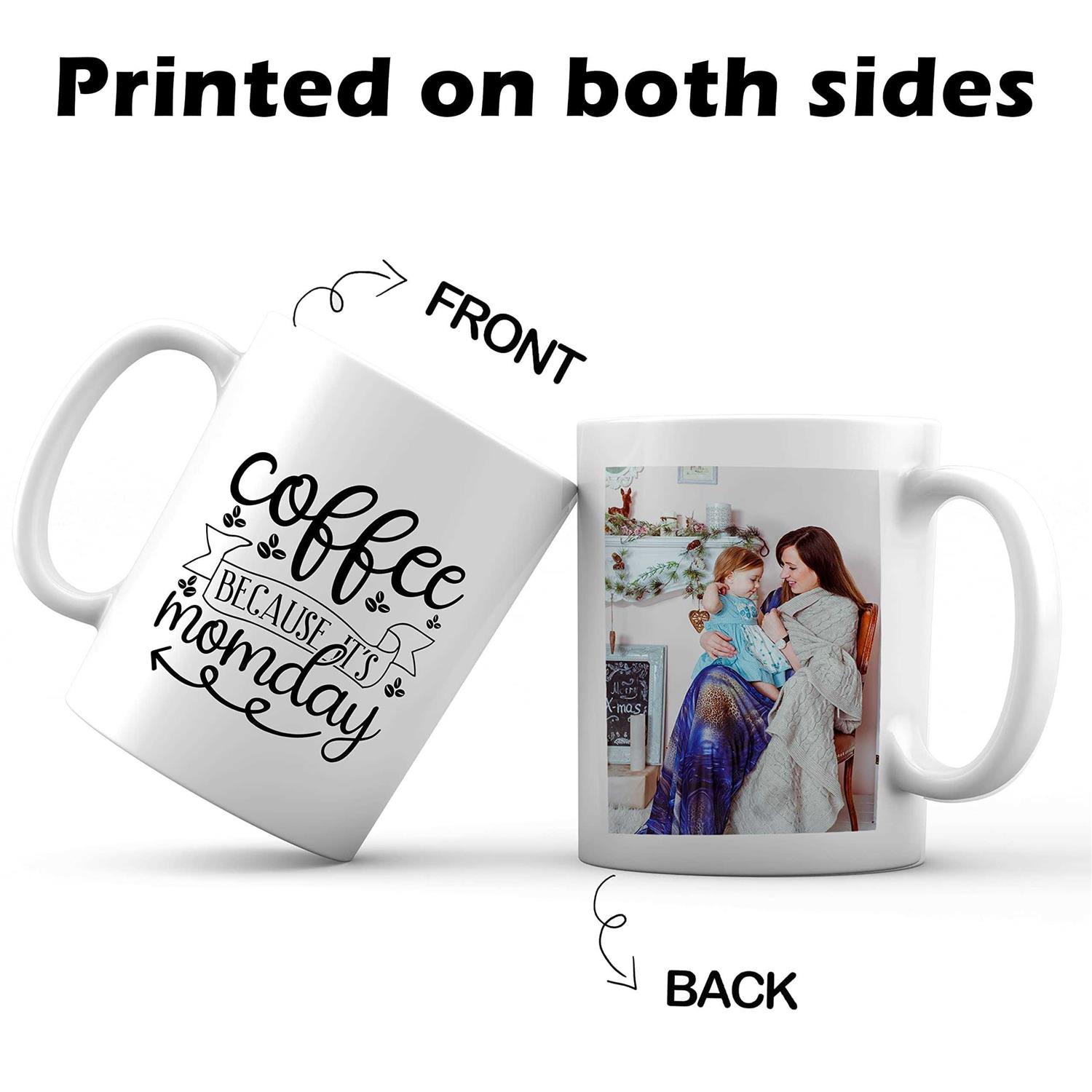 Personalized photo Mug Custom Mug Design Your Own Style with Words Picture