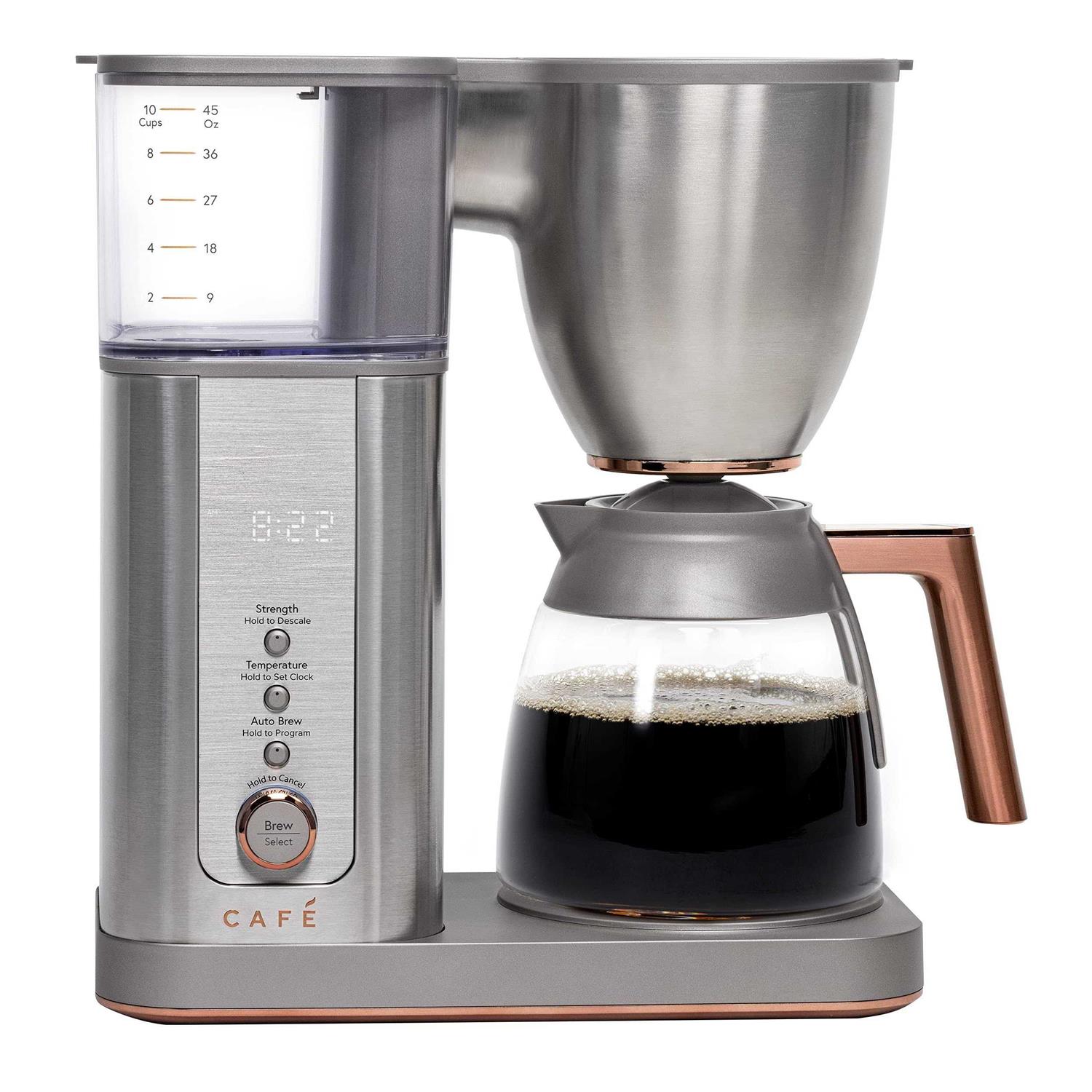 Cafe Specialty Drip Coffee Maker with Glass Carafe