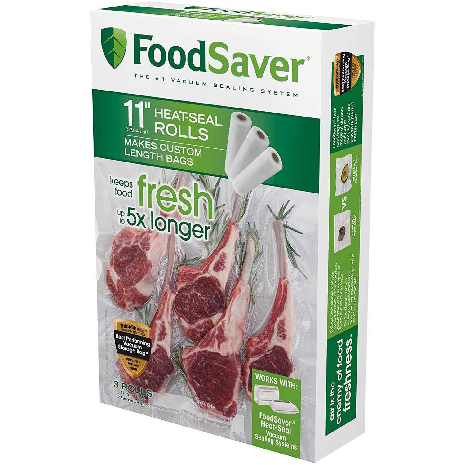 Foodsaver 11 inch x 16′ Vacuum Seal Roll