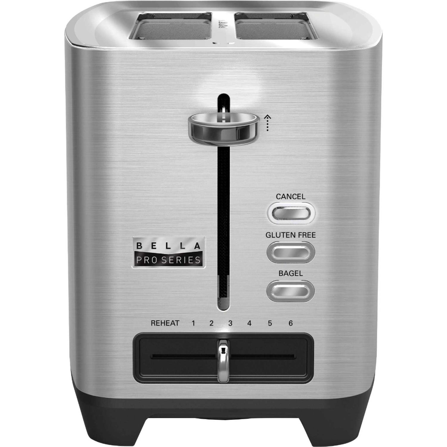 Bella Pro Series 2-Slice Extra-Wide-Slot Toaster