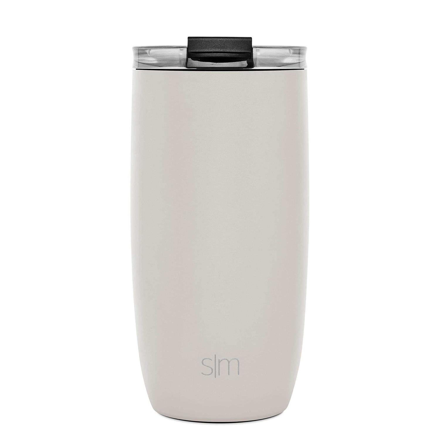 Simple Modern Travel Coffee Mug Tumbler with Flip Lid Reusable Insulated Stainless Steel Cold Brew Iced Coffee Cup Thermos