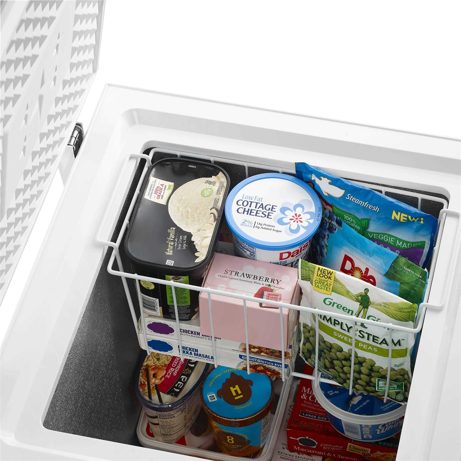 Insignia 3.5 Cu. Ft. Garage-Ready Chest Freezer