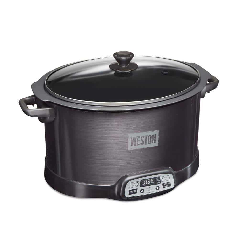 2 in 1 Indoor Smoker & Slow Cooker Weston