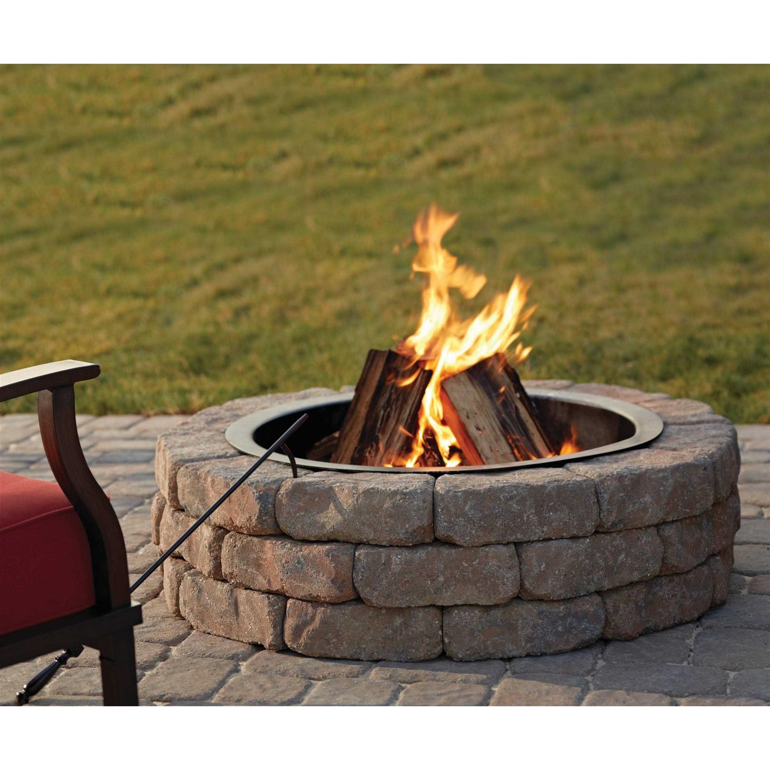 Bond Black Steel Fire Ring 67186L