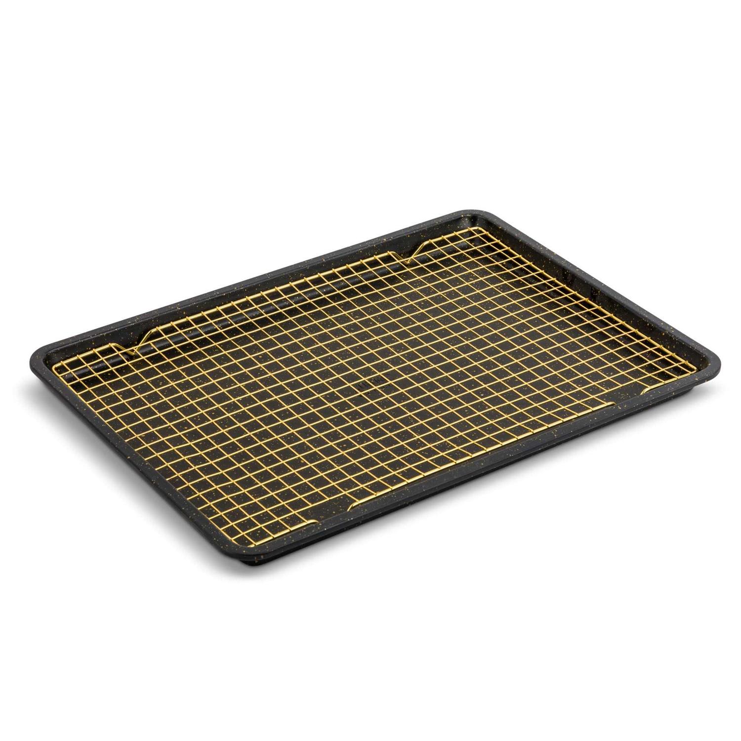 Thyme&Table Nonstick Baking Sheet & Cooling Rack Set