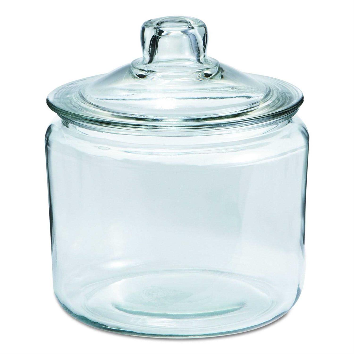Anchor Hocking Glass Heritage Hill Jar