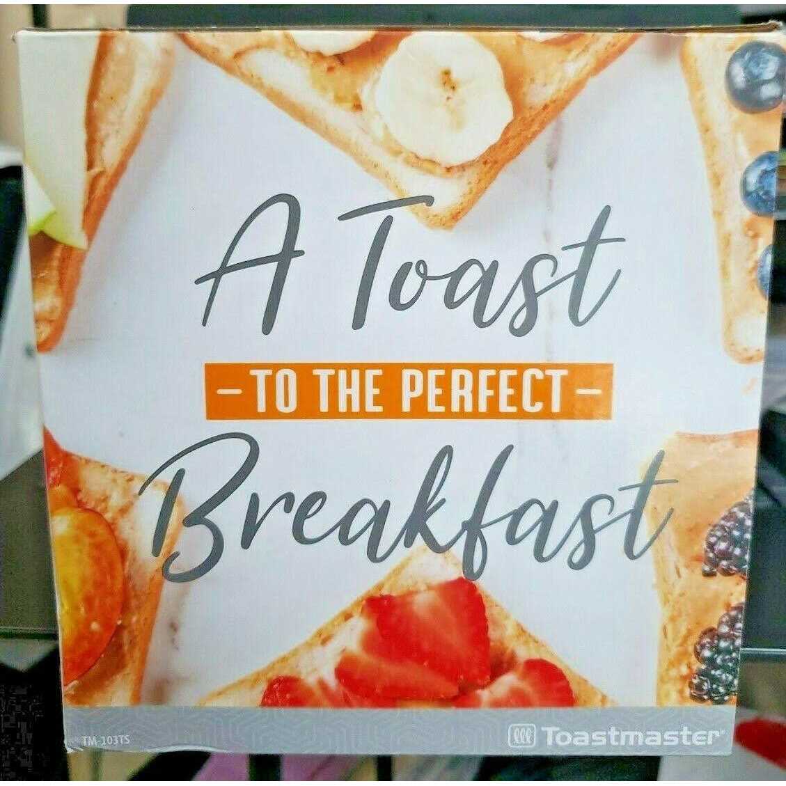 Toastmaster 2-Slice Toaster