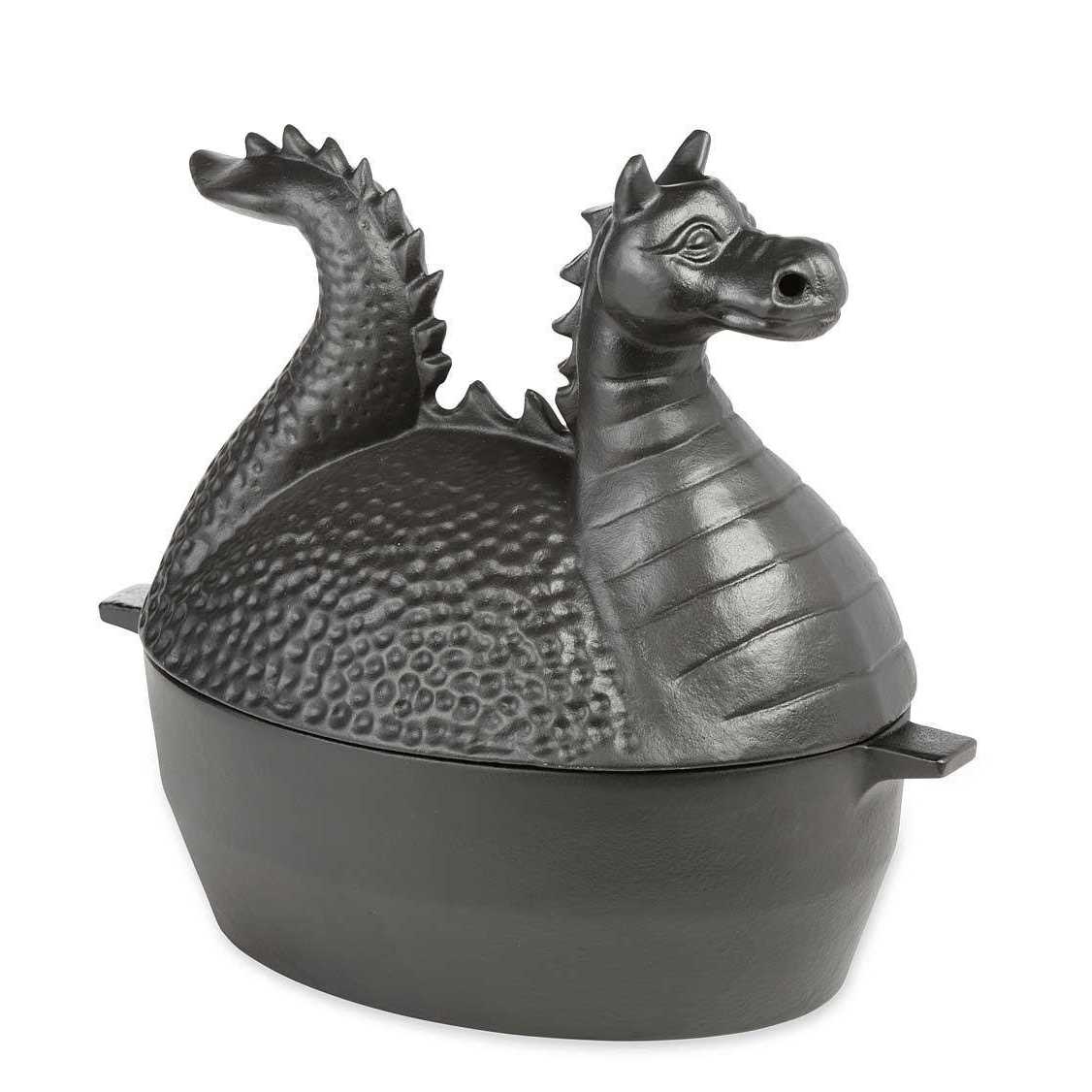 Plow & Hearth Dragon Woodstove Steamer in Cast Iron