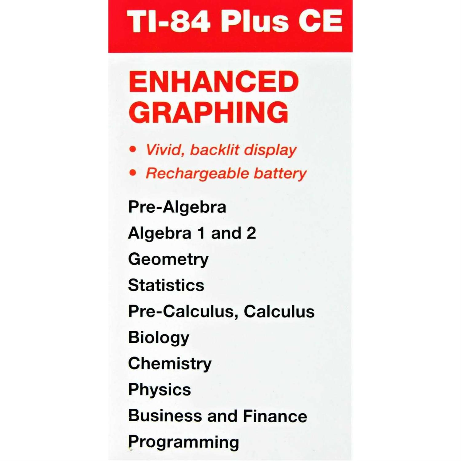 Texas Instruments TI-84 Plus CE