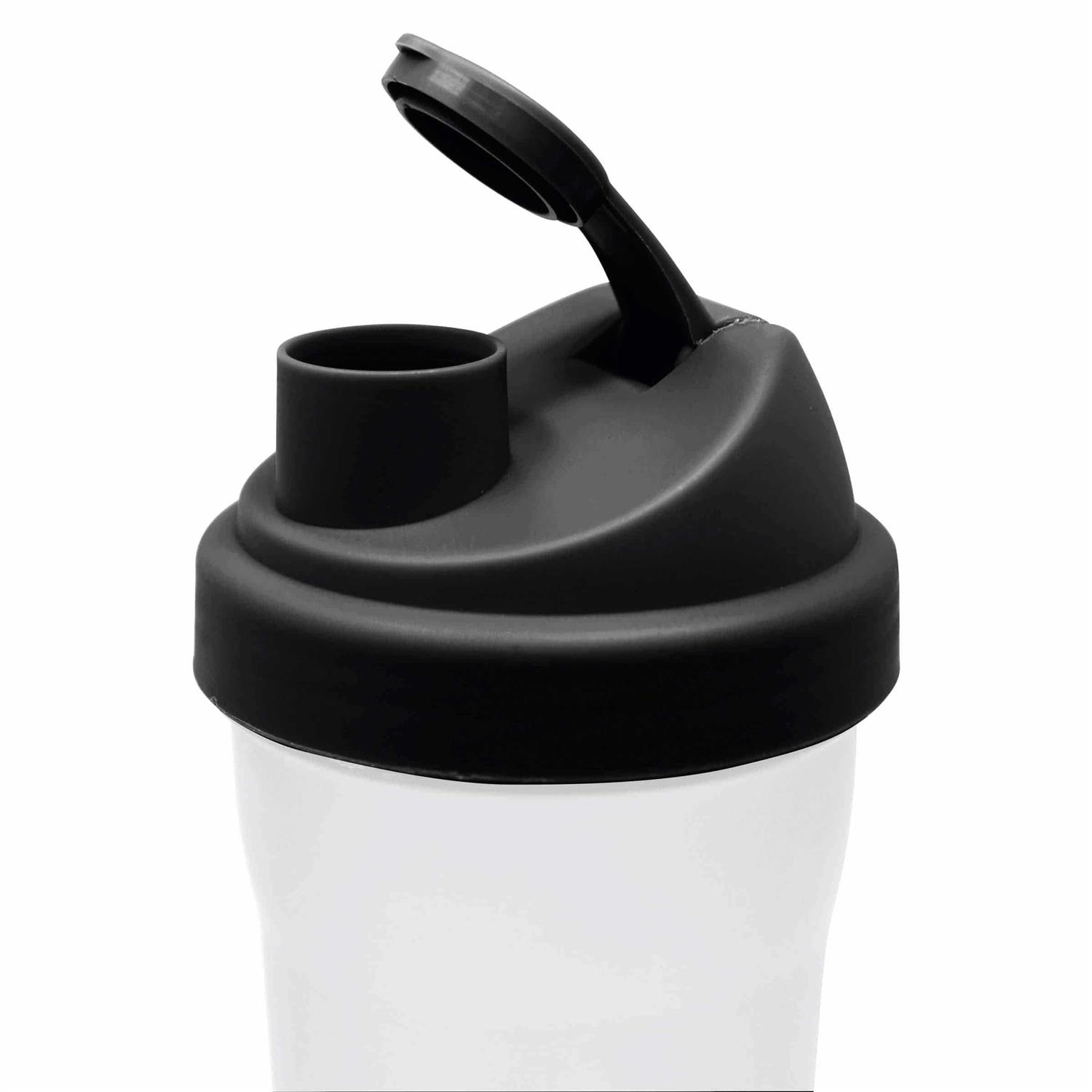 Athletic Works 24oz Protein Drink Shaker Bottle W/Mixing Ball