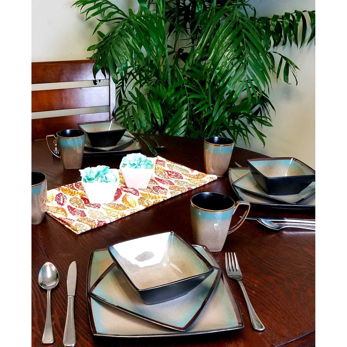 Gibson Elite Tequesta 16-Piece Dinnerware Set