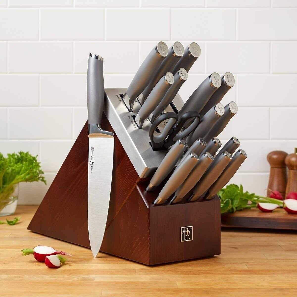 Henckels Statement 14-Piece Self-Sharpening Knife Block Set
