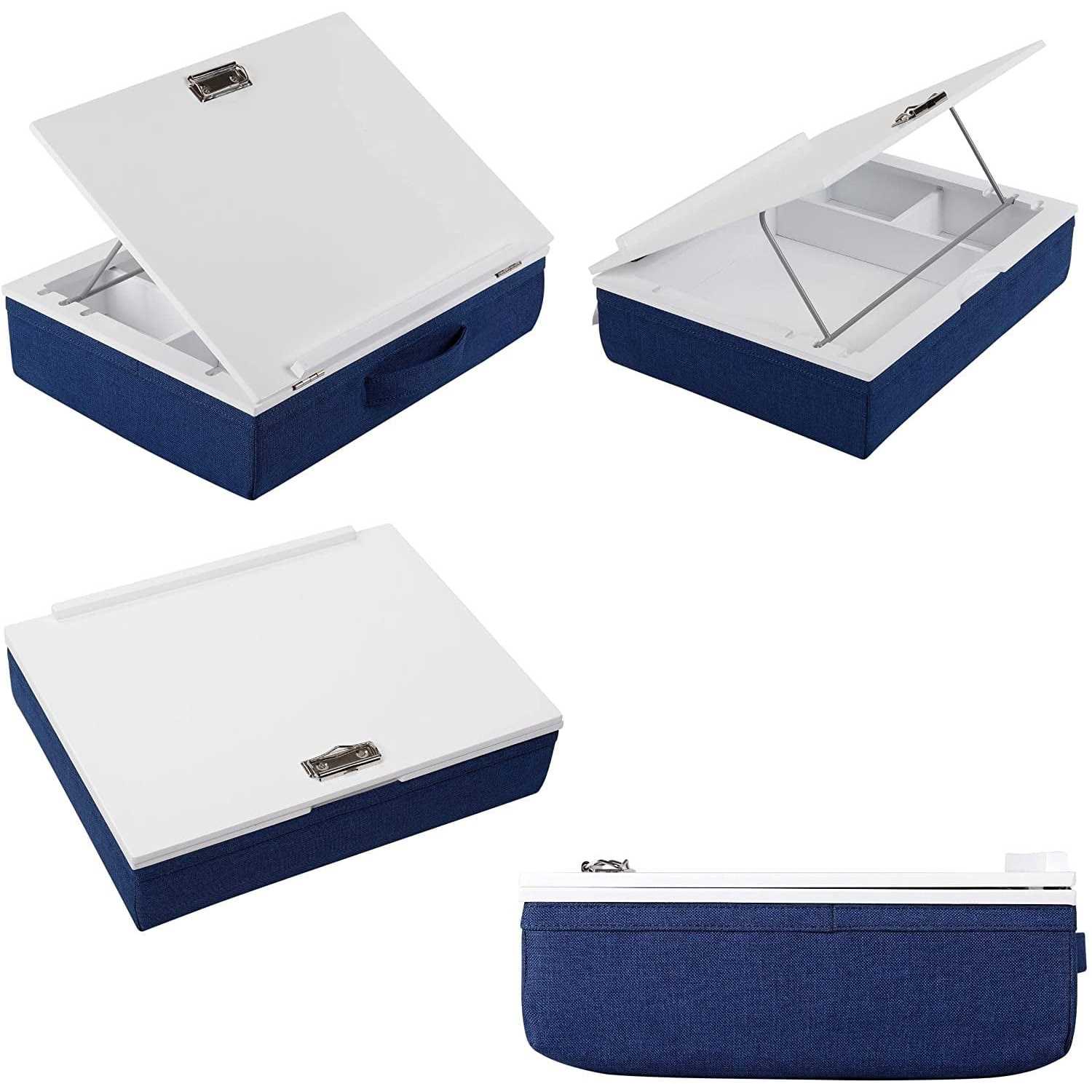 BIRDROCK HOME Lap Desk with Storage and Cushion