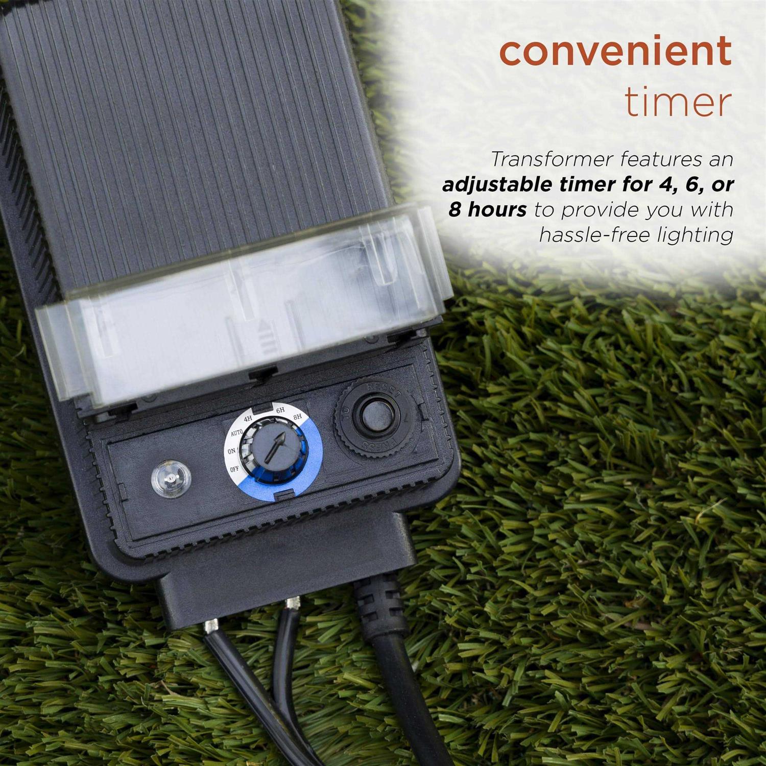 Alpine 100 Watt Transformer with Photo Cell and Timer
