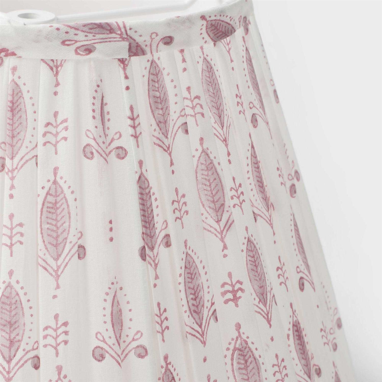 Mela Artisans Blokette Pattern Lamp Shade