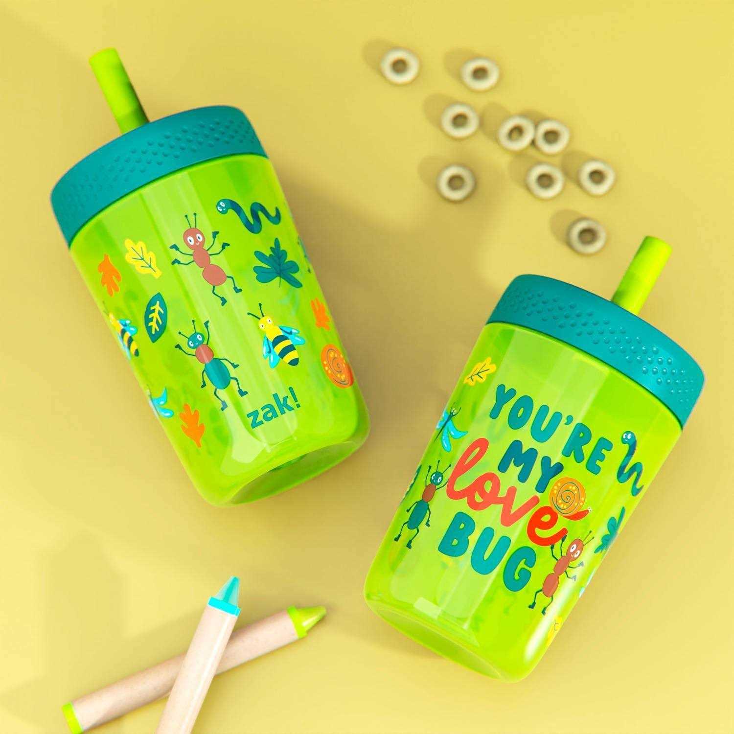 Zak Antimicrobial Capri Portable Drinkware Bugs tumbler