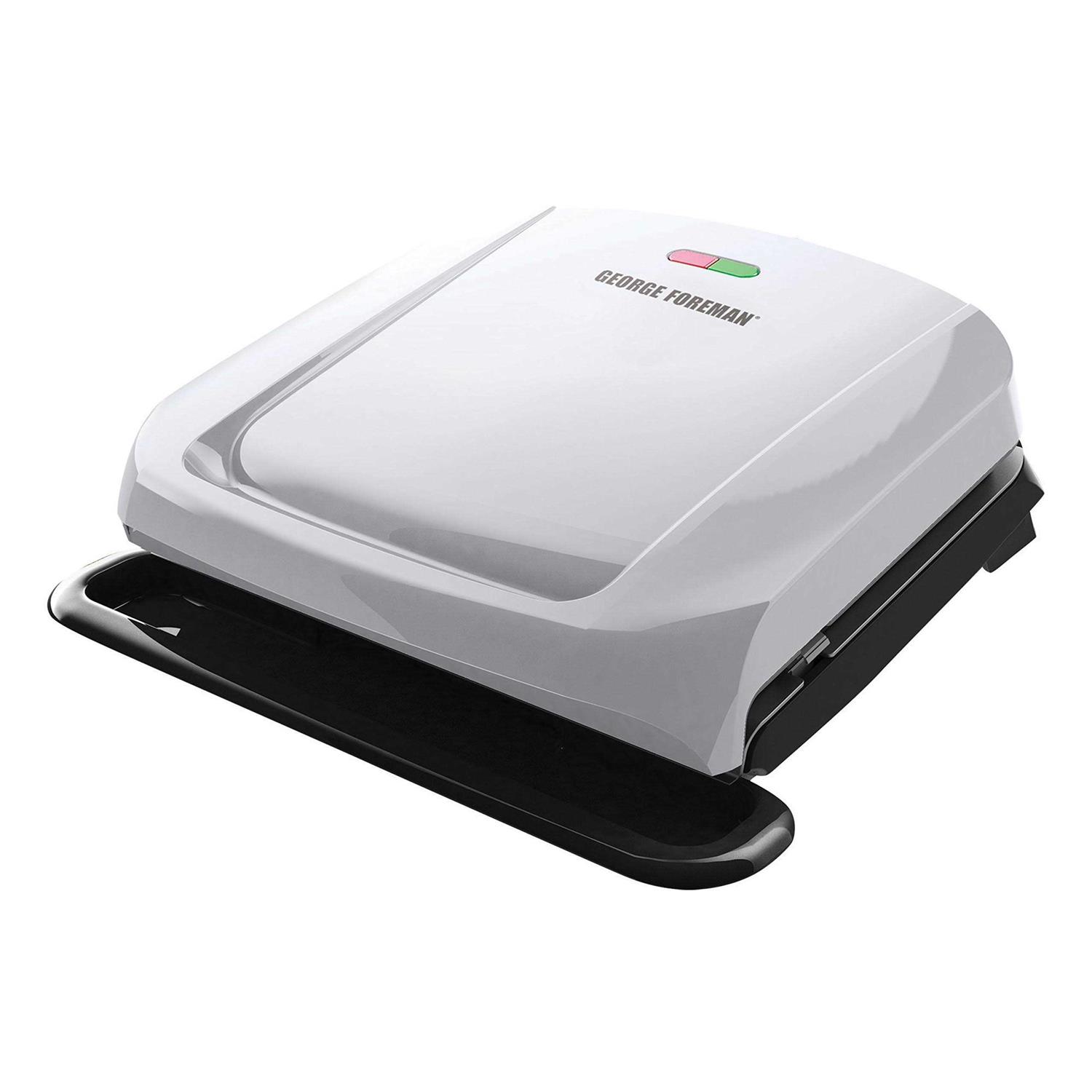 George Foreman 4 Serving Electric Indoor Grill and Panini Press