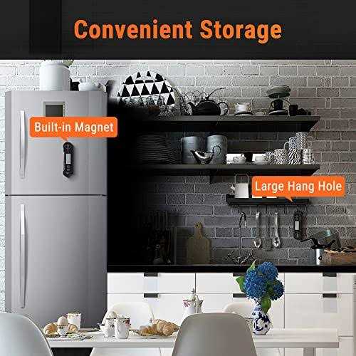 ThermoPro TP19H Digital Meat Thermometer for Cooking with Ambidextrous Backlit