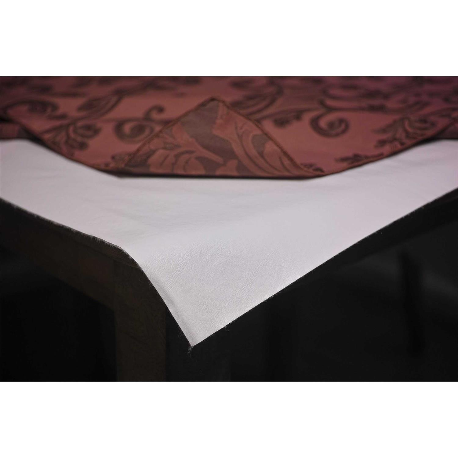 Yourtablecloth Deluxe Cushioned Heavy Duty Table Pad with Flannel Backing