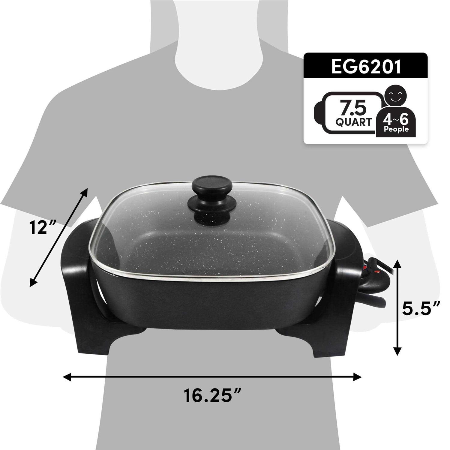 Elite Extra-Deep Electric Skillet