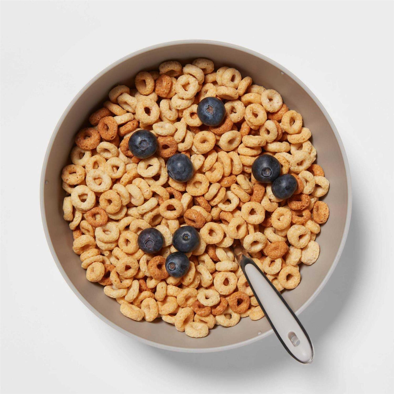 Room Essentials 37oz Plastic Cereal Bowl Gray