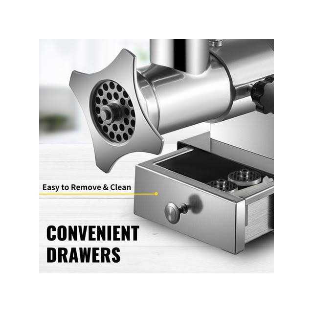 VEVOR Electric Meat Grinder Meat Grinder Machine Electric Meat Mincer with 2 Grinding Plates