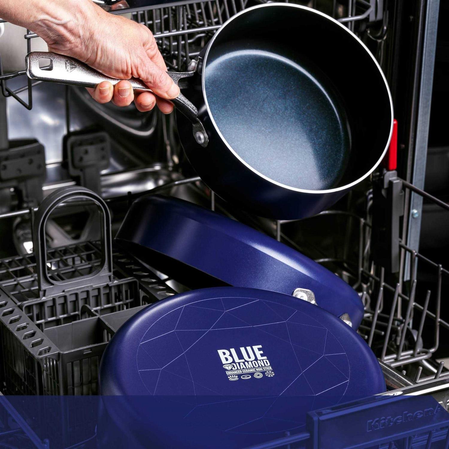 Blue Diamond 5 Quart Ceramic Saute Pan