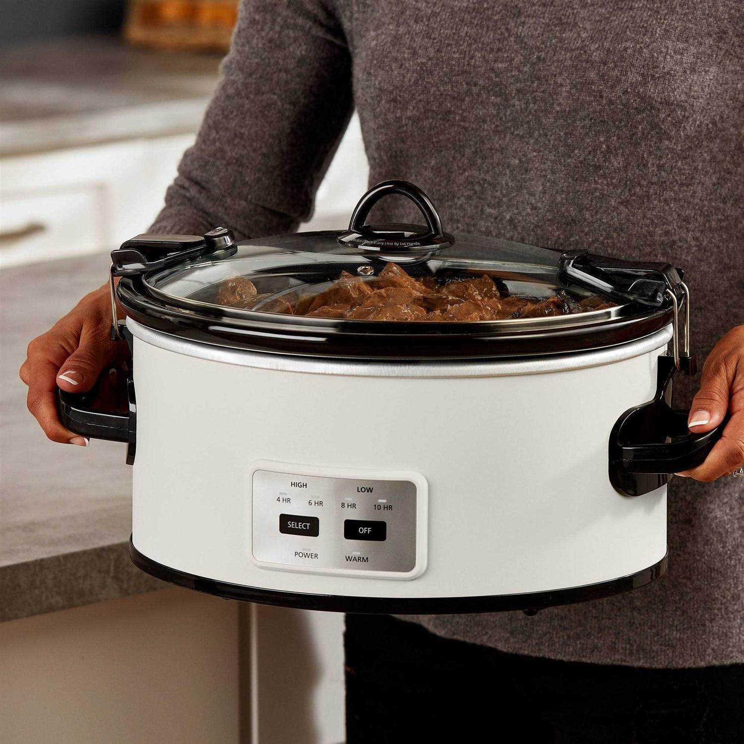 Crock-Pot Cook and Carry Programmable Slow Cooker