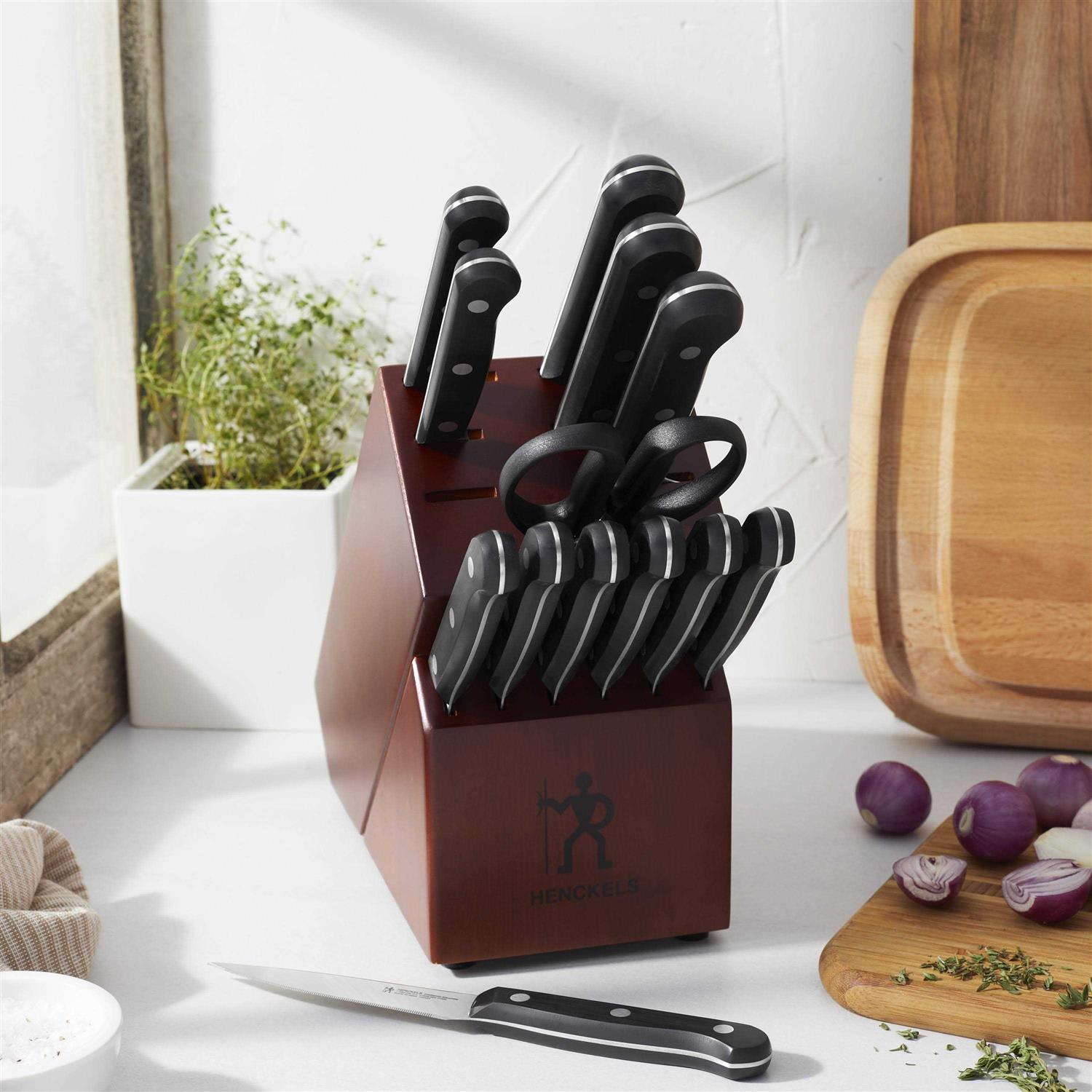 Henckels Everedge Solution 14-pc Knife Block Set