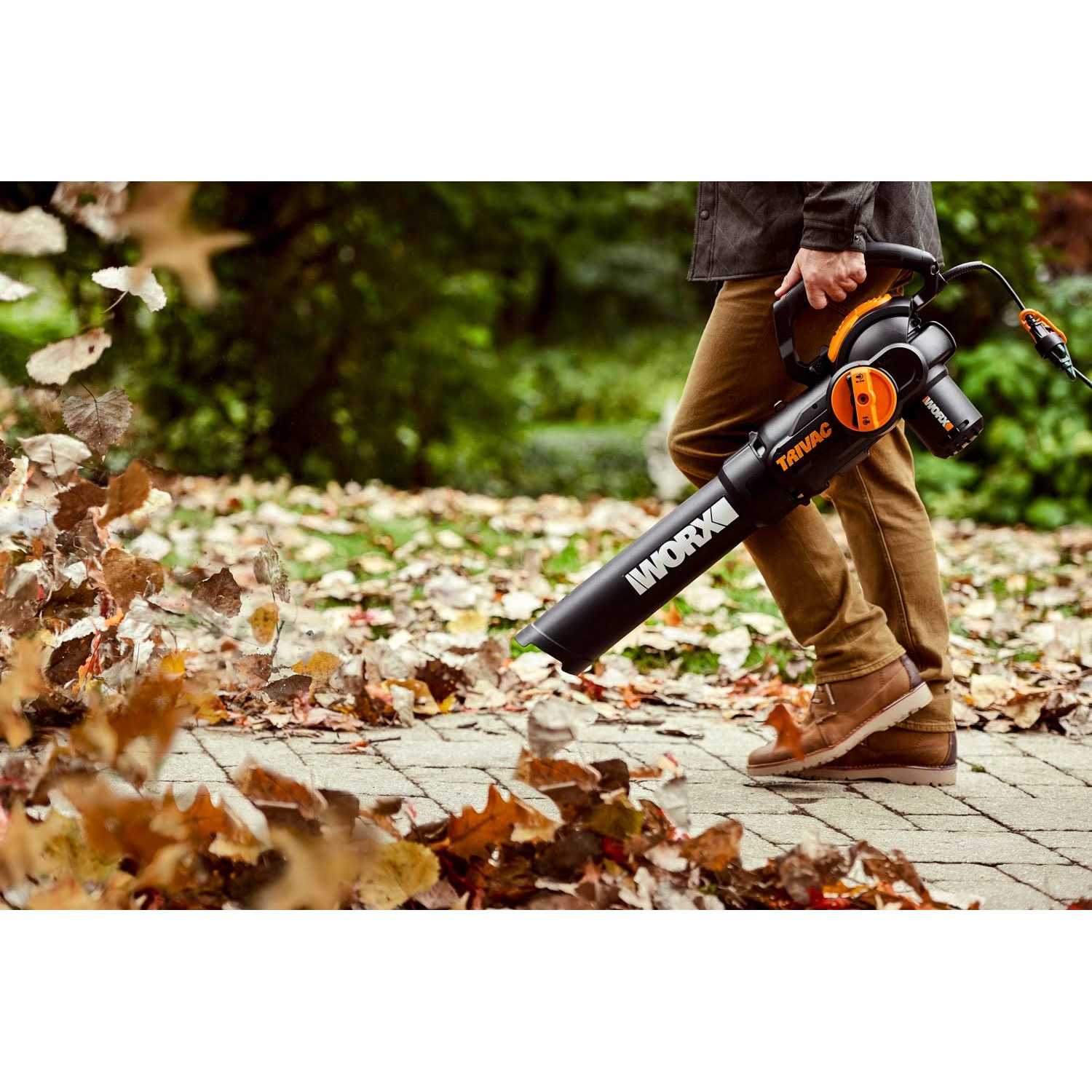 WORX TRIVAC 12-Amp Electric 3-in-1 Blower/ Mulcher / Yard Vacuum