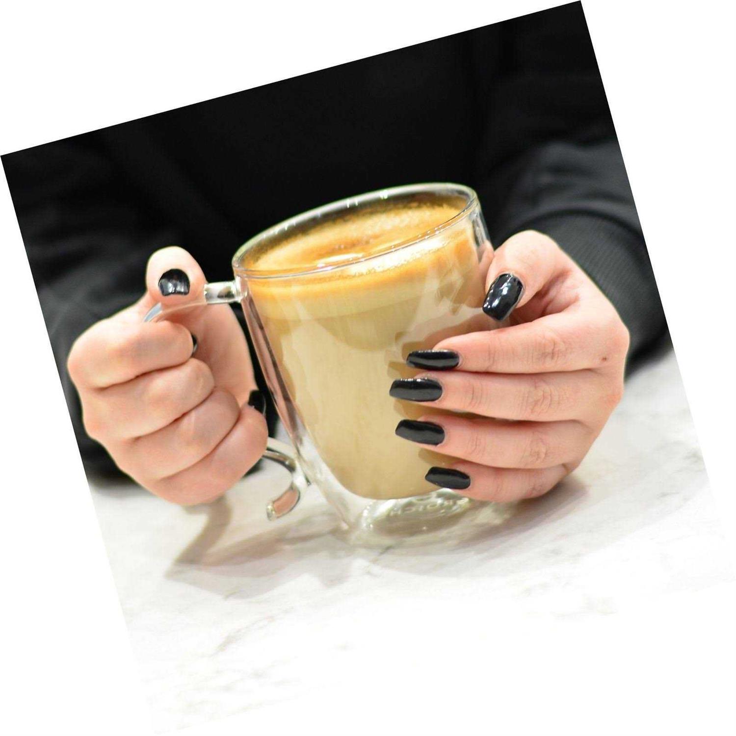 Grosche Cyprus Double Walled Glass Mug