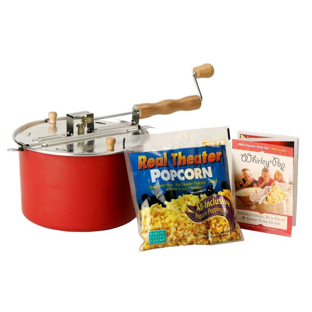 Whirley Pop Stovetop Popcorn Popper Wabash Valley Farms