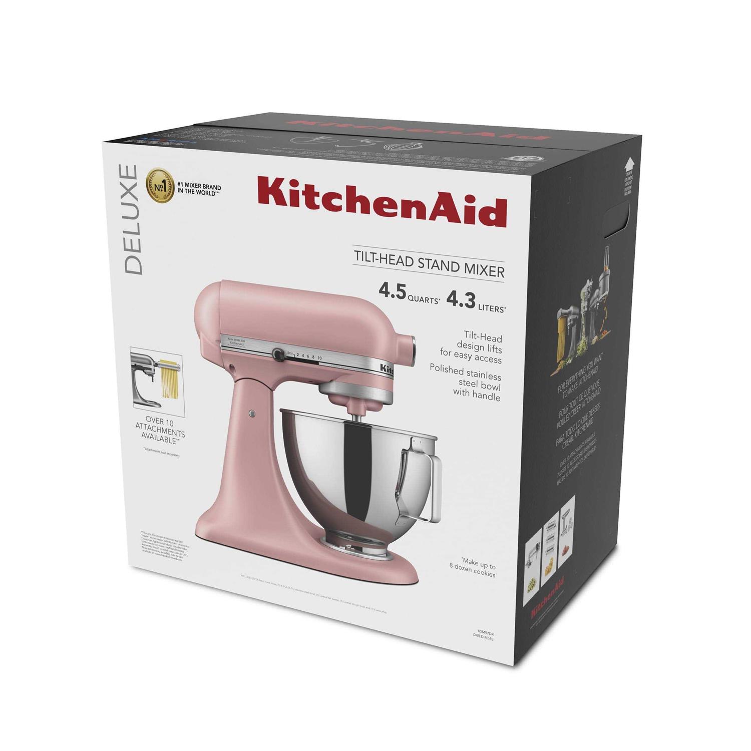 Kitchenaid Deluxe 4.5 Quart Tilt-Head Stand Mixer KSM97ER