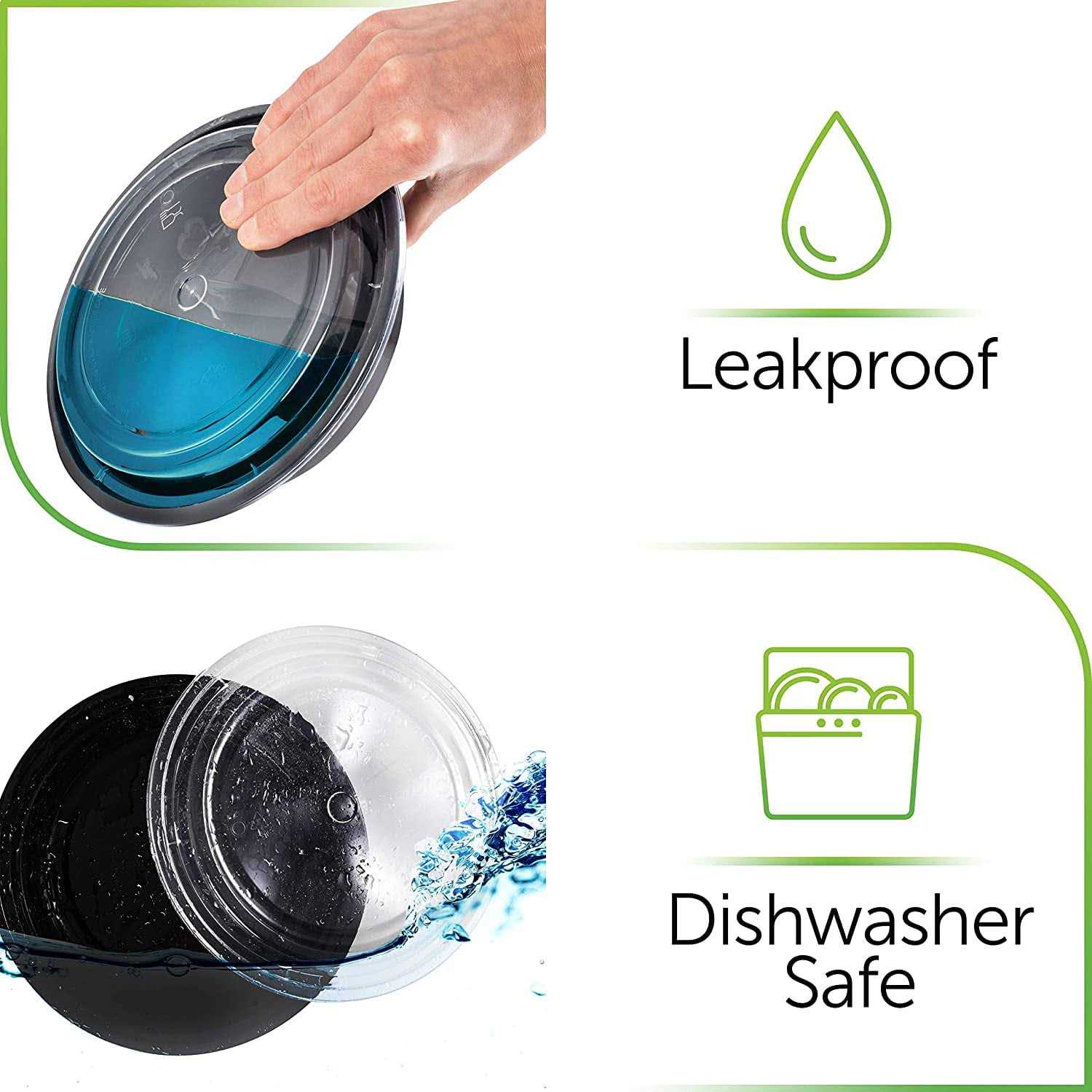 Food Storage Containers Reusable Plastic Containers Prep Naturals