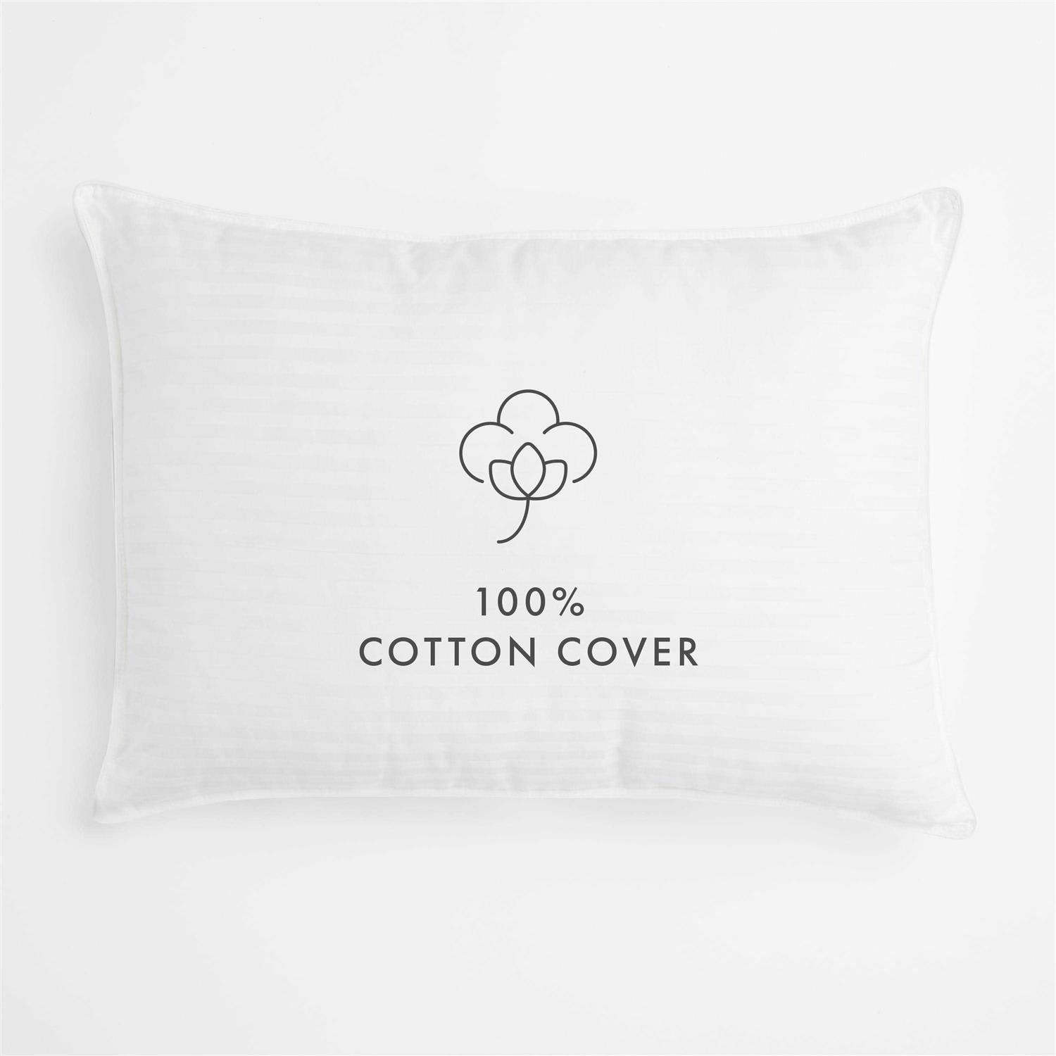 Becky Cameron Plush Down Alternative Gel Fiber Pillows 2 Pack