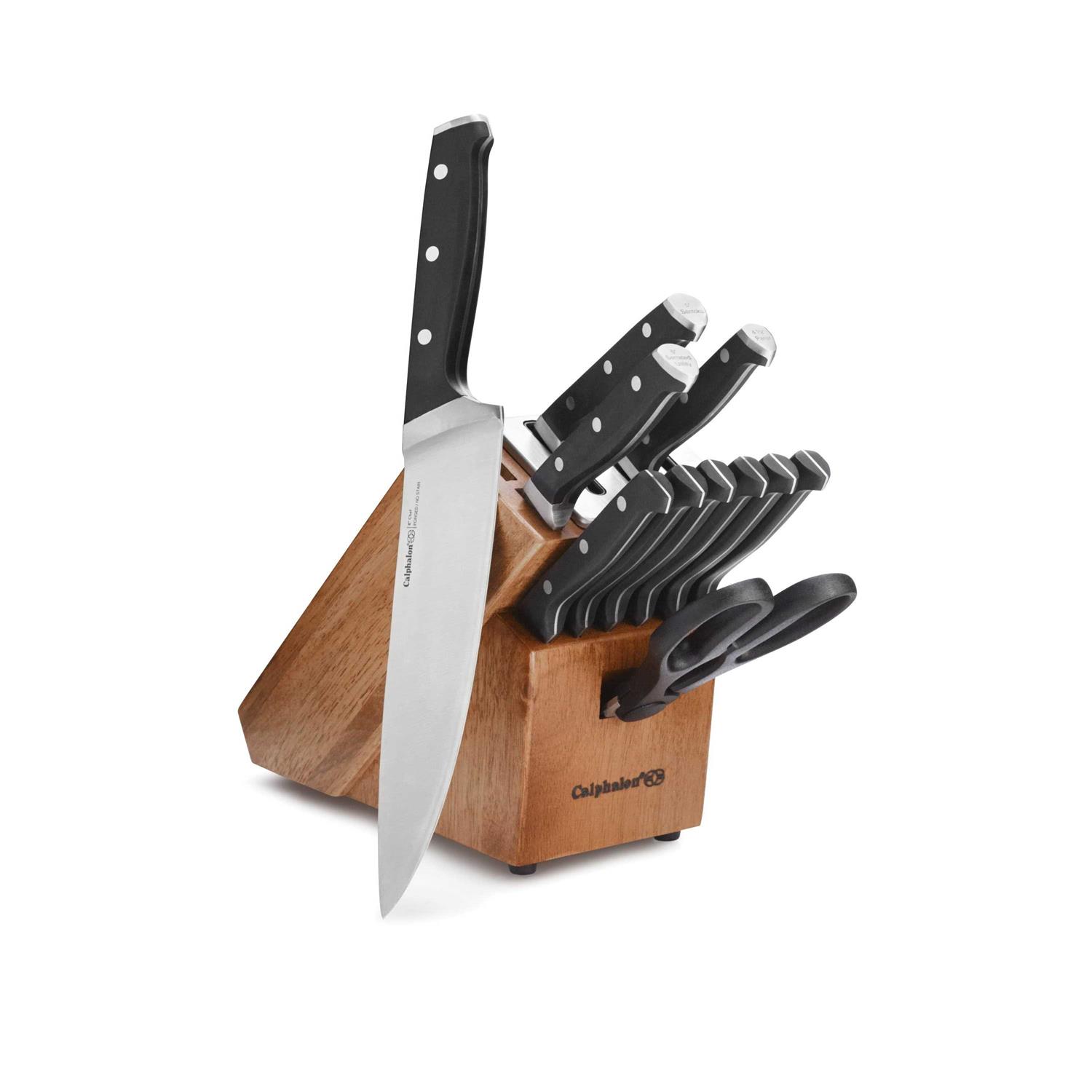 Calphalon Classic Self-Sharpening 12 pc Cutlery Knife Block Set