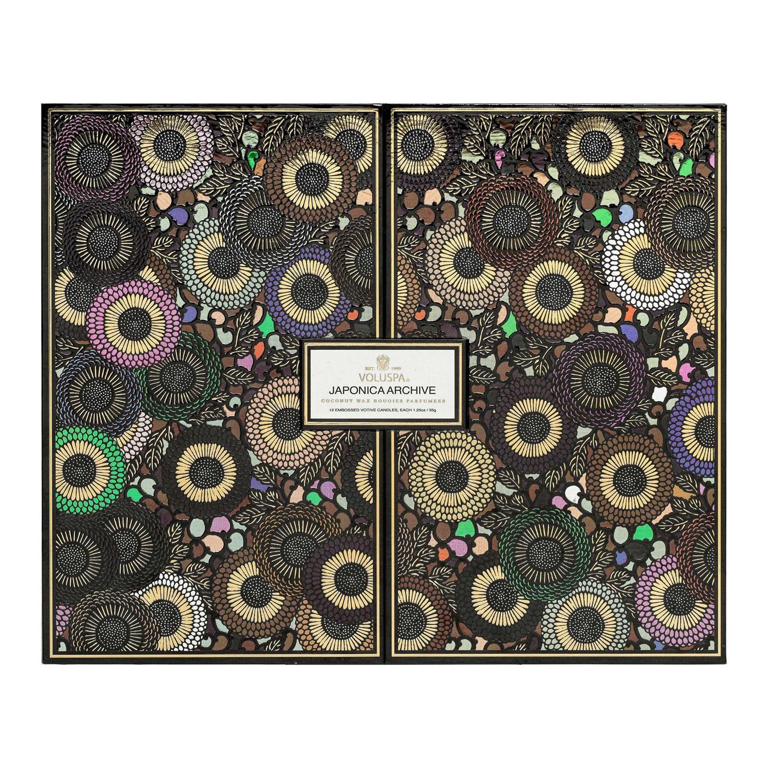 Voluspa Japonica Archive 12 Votive Candle Gift Set